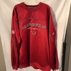 Cardinals mens size L football pullover